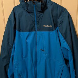 Columbia Jacket Men's Sz Large Blue